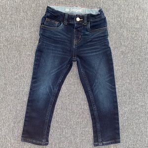Cat & Jack dark wash skinny jeans boys 3T